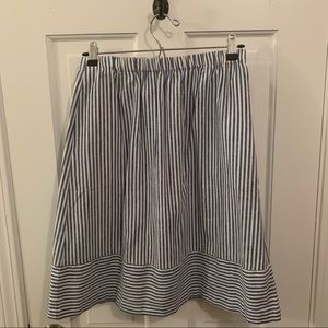 J. Crew Stripe Skirt